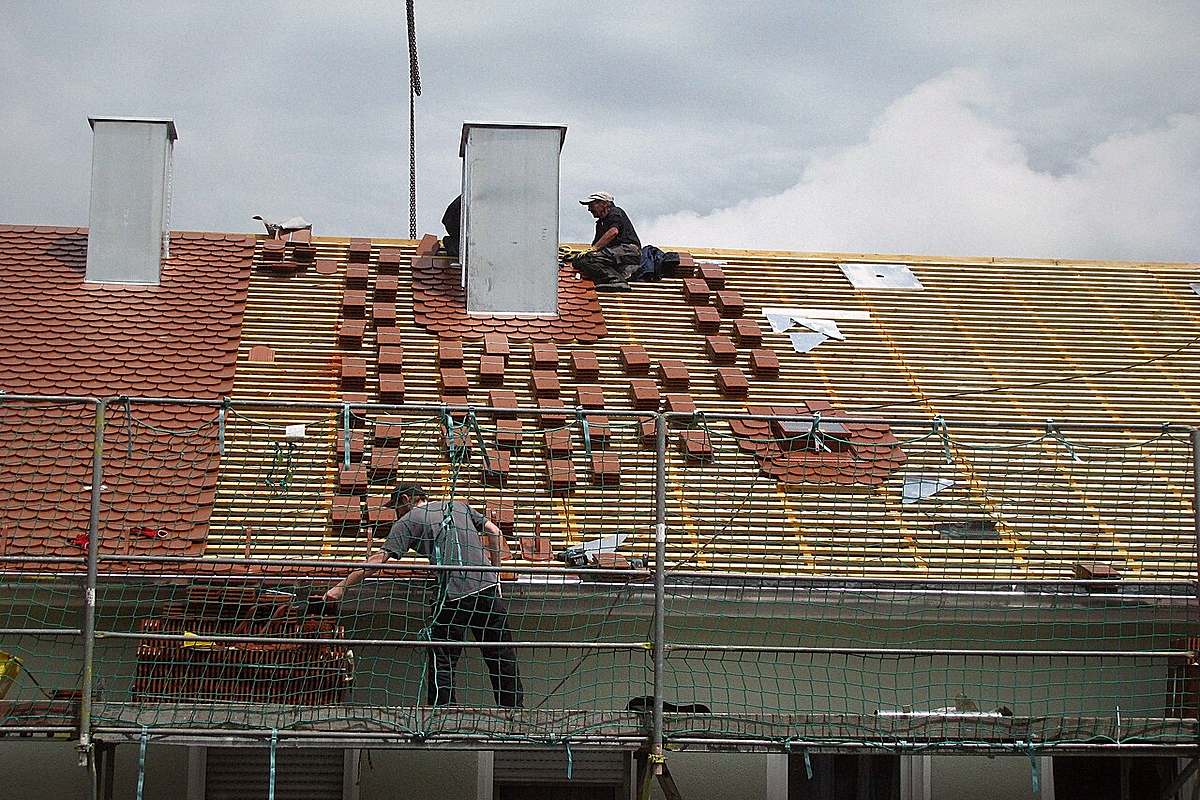 Photo d'illustration pour la réfection d'une toiture