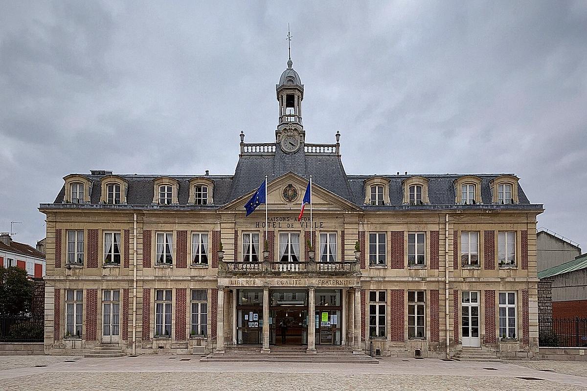 Vue de hotel ville à Maisons-Alfort (Val-de-Marne)